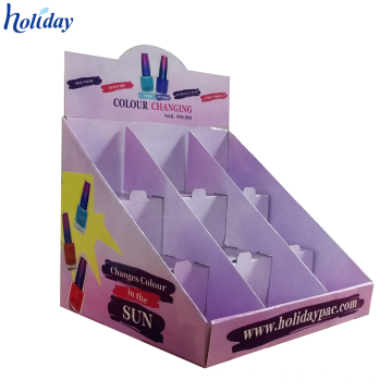 Factory Custom Free Standing Nail Polish Display Rack,Creative Nail Polish Display Stand